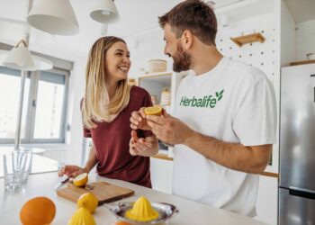 This photo is being used on the Herbalife.com sites as part of the H1 Digital Transformation.