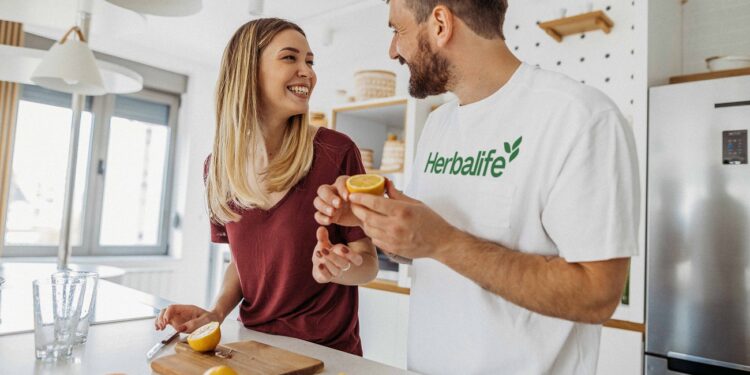 This photo is being used on the Herbalife.com sites as part of the H1 Digital Transformation.