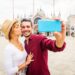 beatiful,young,couple,having,fun,while,visiting,venice, ,tourists