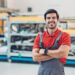 plane engineer in a factory