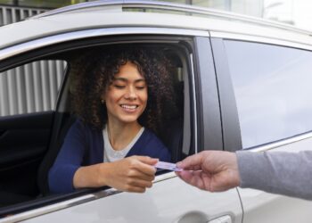 person preparing get driver license