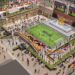 rendering new york new jersey world cup 26 & telemundo fan village at rockefeller center courtesy rockefeller center