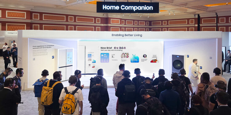 samsung digital appliances ces 2026 the first look 2026 home companion zone sketch main1