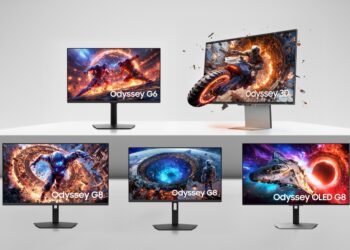 samsung tvs and displays odyssey gaming monitor featuring world first 6k 3d and ultra high resolution displays main1