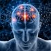 3d medical figure with brain highlighted