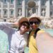 tourist,couple,on,travel,taking,selfie,photo,by,trevi,fountain