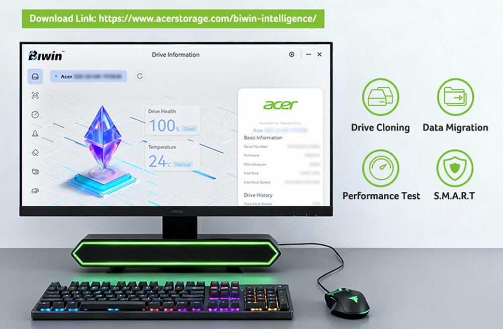 biwin presentó su ssd acer fa300 1