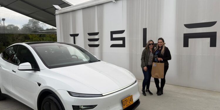 entrega tesla