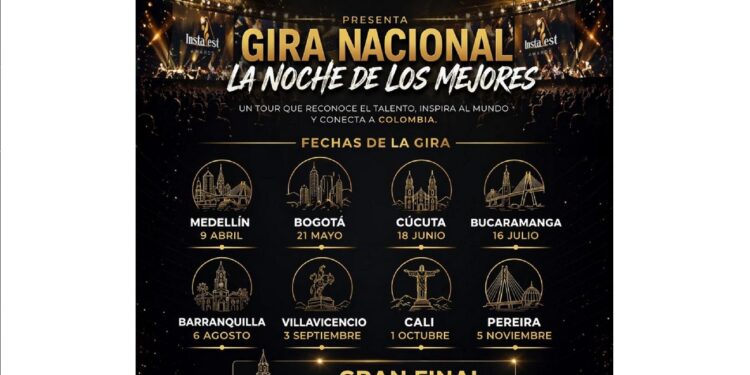 instafest awards 2026 anuncia su tour nacional y gran gala de premiación en cartagena