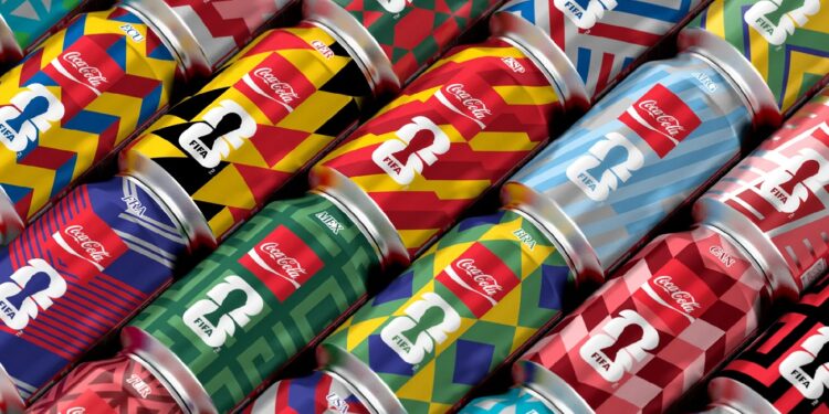 latas coca cola