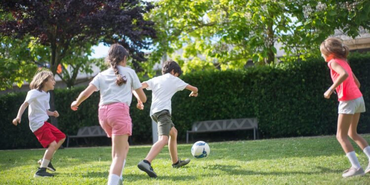 niños jugando