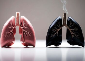 pulmones quemados