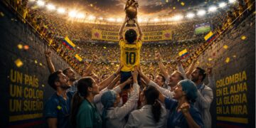 selección colombia corazón