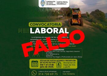convocatoria falsa