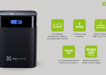 klip xtreme powercell 30000 kpb 850 caracteristicas